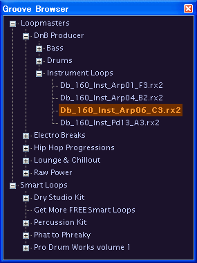 今回は【Db_160_Inst_Arp_06_C3.rx2】を選んで見ました.