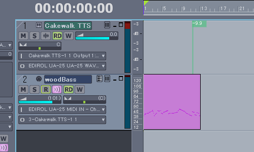 【Cakewalk TTS-1】で【walking_bass_003】を作成して見ました.