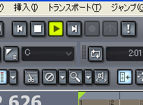 すべてのトラックが【再生】されます.